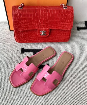 에르메스 올수공 오란 슬리퍼 샌들 페이던트 31